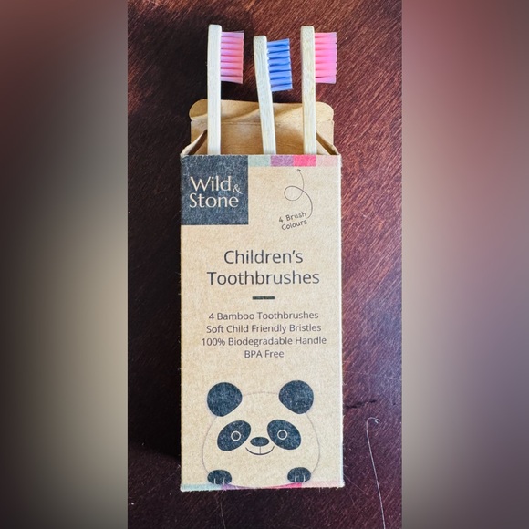 Wild & Stone Other - Brand new Wild & Stone Children's Bamboo Toothbrushes